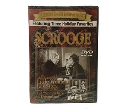 Christmas Memories featuring 3 holiday favorites Scrooge Little Women More DVD  - £12.94 GBP