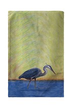 Betsy Drake Blue Heron Kitchen Towel - $34.64