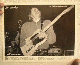Jim Weider Press Kit And Photo  Telecaster Master  The Band - £21.30 GBP
