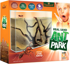 Tigerific Ant Farm for Live Ants - Sand Ant Colony Kit for Kids -Fun Science Hab - £27.48 GBP