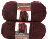 2 Count Red Heart 7 Oz Hygge Charm Evening Star 4 Medium Yarn Machine Wa... - £22.80 GBP