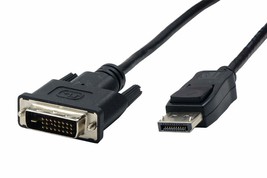 VisionTek DVI to DisplayPort Active Cable (M/M) - 5 Feet, for Lenovo, Dell, HP,  - £41.74 GBP