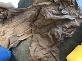 Upholstery Cow Hide Leather Skin  Soft 18”x72” Large Piece Chocolate￼￼ - $98.01
