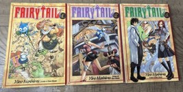 Fairy Tail Book 1, 2, &amp; 3 by Hiro Mashima (English) Paperback Books Lot ... - $17.95