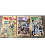 Fairy Tail Book 1, 2, &amp; 3 by Hiro Mashima (English) Paperback Books Lot ... - $24.38 CAD