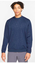 Nike Men’s Dri-FIT Golf Shield Weather Resistant Sweatshirt Obsidian Blue Size M - £79.08 GBP