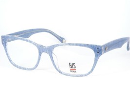 H.I.S By Apg HPL365 006 Li Blue J EAN S Eyeglasses Glasses Frame His 52-18-140mm - $98.46