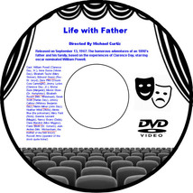 Life with Father 1947 DVD Film Comedy William Powell Irene Elizabeth Taylor - £3.90 GBP