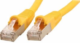 Coboc - - 25Ft. 26Awg Snagless Cat 7 Network Lan Cable - Yellow - $22.99