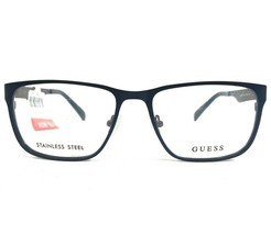 Guess Eyeglasses Frames GU1926 091 Navy Blue Logos Square Full Rim 54-17... - $69.29