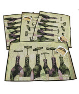 Sanctuary Wine Place Mats Set of 4 18x12.5 Inches - $19.79