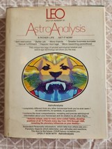 Astro Analysis LEO July 21-August 21 By Datura Verlagsanstalt VTG 1976 HC - £38.91 GBP