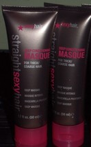 lot of (2) Straight Sexy Hair Deep Conditioning Mask by Sexy Hair, 1.7 O... - $6.92