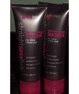lot of (2) Straight Sexy Hair Deep Conditioning Mask by Sexy Hair, 1.7 O... - $9.49 CAD