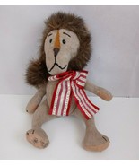 Vintage 1993 Poseable Lion With Bow 10&quot; Plush Collectible Rare - £22.72 GBP