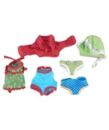 Vtg 1970s Remco Sweet April Doll Outfits Clothing Romper Jacket Bonnet 5... - $496.81 MXN