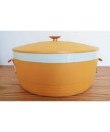 Sunfrost Yellow Therm-O-Ware Insulated Melamine Melmac Serving Bowl Lid ... - $49.99
