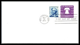 1971 US FDC Cover - SC# U556 1 7/10 Cent, Uprated, Baltimore, Maryland H18 - £2.33 GBP