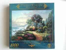 Thomas Kinkade &quot;A New Day Dawning&quot; 1000 Piece Jigsaw Puzzle by Ceaco  27&quot; x 20&quot; - £3.85 GBP