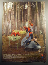 1957 Alcoa Aluminum Ad - Playground by David Aaron of Creative Playthings - £14.46 GBP