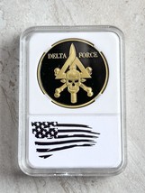 Counterterrorism U S Army Delta Force Challenge Coin With Case - £11.49 GBP