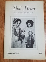 Doll News UFDC Magazine - November 1971 - $7.83