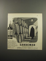 1950 Sandeman Sherry Advertisement - £14.78 GBP