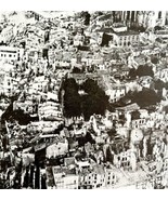 Verdun France In Ruins WW1 Print 1917 Post German Attack Aeroplane View ... - $666.19 MXN