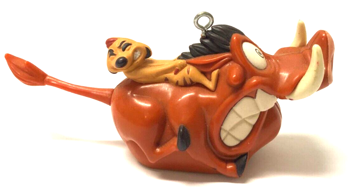Disney Lion King PUMMBA & TIMON Christmas Ornament - $4.95
