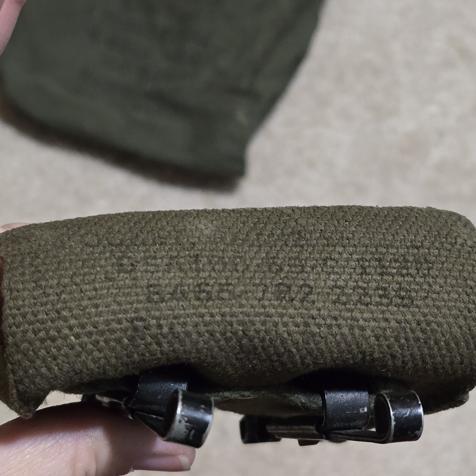 VTG Vietnam War US M1956 LCE Set Belt Pouches Canteen M60 Pouch Mag Med Kit ETC. Item image 8