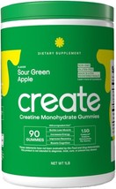 Create Creatine Monohydrate Gummies for Men &Women Boost Focus Strength - $360.99 MXN