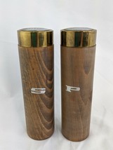 Wooden Salt Pepper Shaker 5.25 Inch  - £7.38 GBP