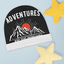 Adventures Are the Best Way to Learn Baby Beanie Hat, Hiking, Camping, O... - £19.47 GBP