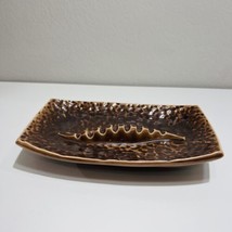 Red Wing Ashtray Pottery Vintage #784 Brown Minnesota Studio Decor Art - £30.86 GBP