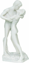 Greek Goddess Athena Minerva with spear &amp; shield Resin Miniature 9.3cm/3.6&#39; NEW - £32.97 GBP