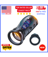 Vibrating Cock Ring Penis Sleeve: 10 Modes, 360 Wrapping Male Sex Toy - $18.69
