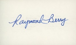 Raymond Berry original signature - £78.66 GBP