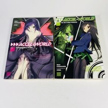 Accel World Vol 1-2 English Manga Lot First Yen Press Edition Printings Bookish - £11.72 GBP