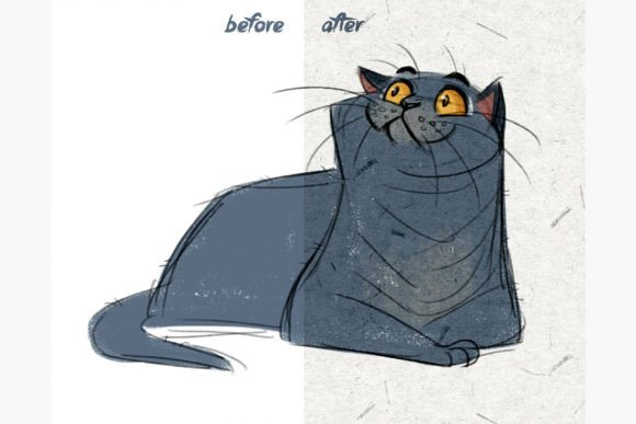 21 Paper Brushes for Procreate Item image 3