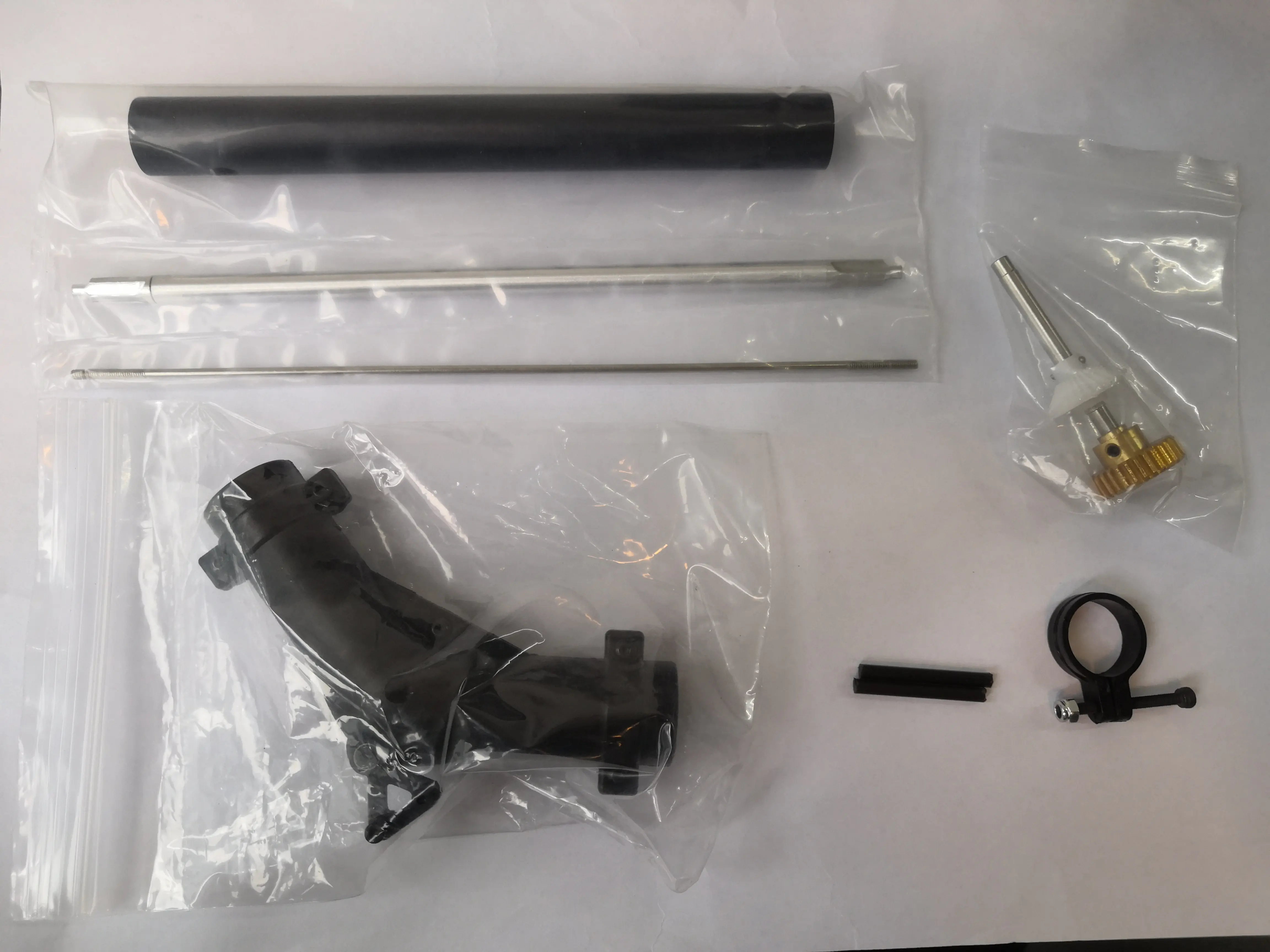 ROBAN 500 size UH-60 Black Hawk simulation helicopter shell components  ... - $36.39