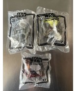 STAR WARS The Clone Wars Happy Meal Toys McDonalds Lot of 6, 7, and 17 - £11.95 GBP