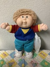 Vintage Cabbage Patch Kid Toddler Boy 13 Inches Head Mold #21 Wheat Hair - £176.99 GBP