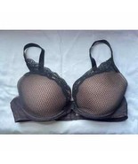 Passionata by Chantelle Brooklyn, Geometric Black Lace Plunge T-Shirt B... - $21.66 CAD