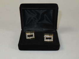 Men J.Valintin Cufflinks by Vitorofolo for French Cuff Shirt V39-62 Gold Diamond image 5