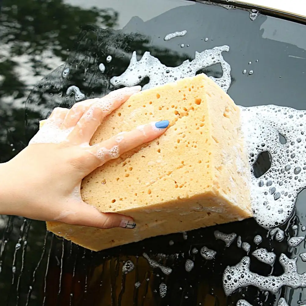 Honeycomb Car Wash Sponge Super Absorbent Car Wheel Tire Glass Windows Cleanin - $13.39