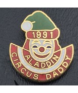 Shriners Circus Daddy 1991 Pin Clown Vintage Gold Tone Enamel Masonic Fr... - £10.28 GBP