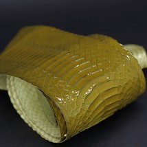 Patent Elaphe Snakeskin Snake Skin Backcut Hide Leather Pelt High-glossy - $9.89+