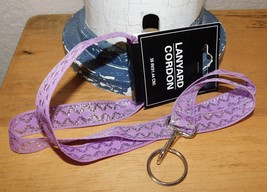 Glittery Fashion Lanyard Key Chain ID/Badge Holder - $2.76