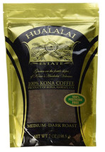 Hualalai Estate Coffee 100% Kona Coffee 7 oz Ground or Whole Bean - $39.95+