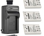 Kastar Battery 3-Pack + Charger Kit Replacement for Nikon EN-EL5, MH-61 ... - £25.29 GBP